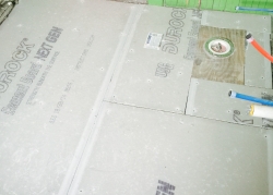 Bathroom Floor During