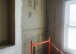 Bathroom Sheetrocked 2