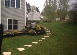 Stone walkway